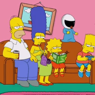 Kuva Simpsonit-sarjasta.