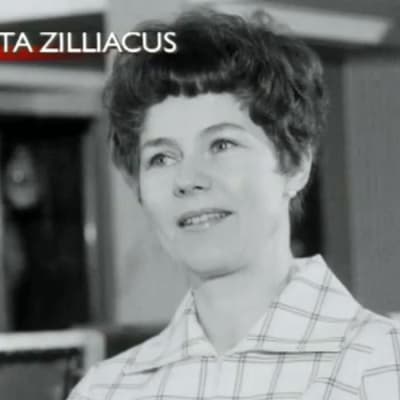 Jutta Zilliacus intervjuas