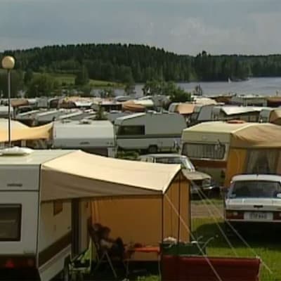 En husvagnspark