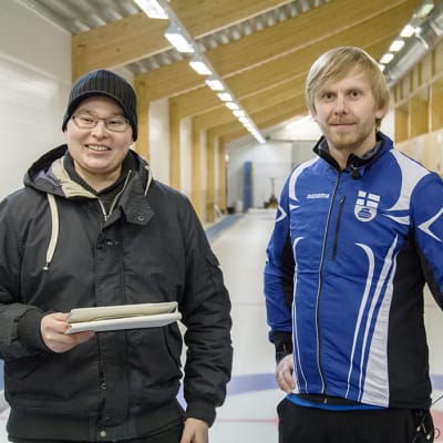 Olli Karkkulainen (vas.) ja Pekka Peura. 