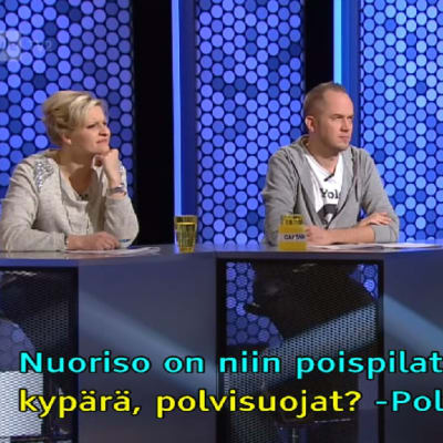 Villi kortti -ohjelman ohjelmatekstitystä