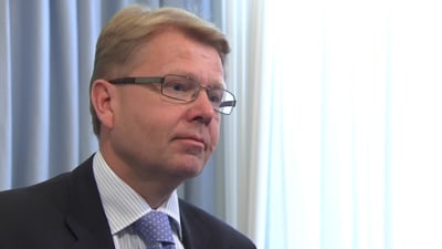 Försvarsminister Jyri Häkämies