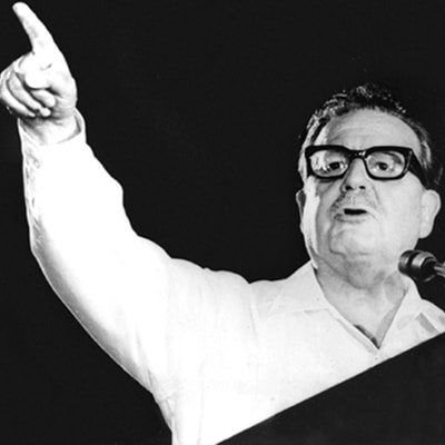 Salvador Allende (1970-luku). 