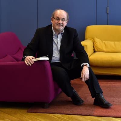 Salman Rushdie kuvattuna Madridissa 6. lokakuuta.