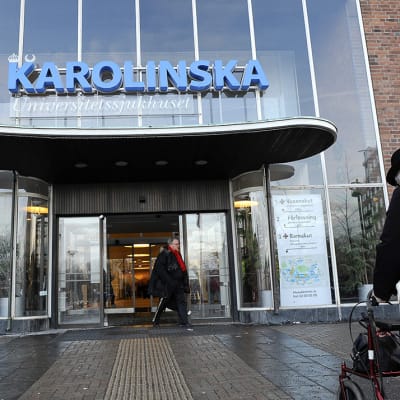 Karoliininen sairaala Tukholmassa. Kuva vuodelta 2012.