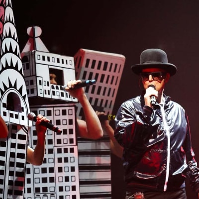 Pet Shop Boys konsertissa Lontoon O2-areenalla 2009