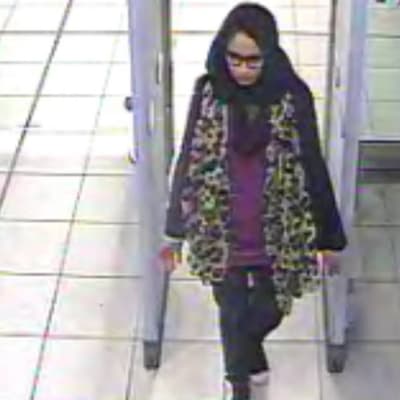 Shamima Begum, brittisk flicka som åkte till Syrien och anslöt sig till IS