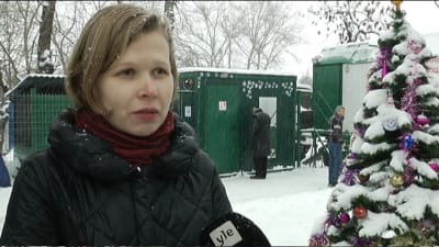 Anna Ovjasannikova, frivilligarbetare, Angar Spasenija