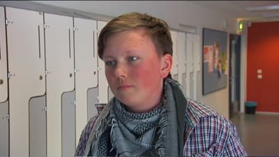 Willjam Fagerström går i åttonde klass på Kungsvägens skola i Sibbo.