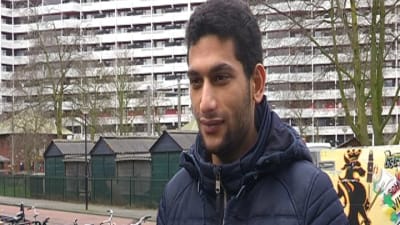 Rasul är från Irak men bor i Nederländerna