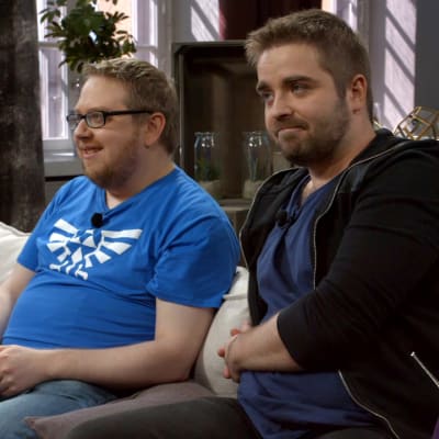 Benny Holmström och Ted Forsström spelar