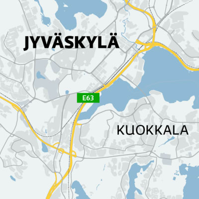 Jyväskylän kartta, Samulinrannan paikunnus