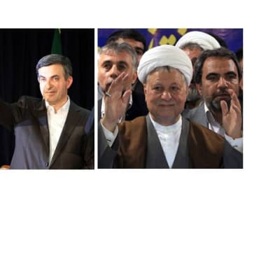 Esfandiar Rahim Mashaei och Akbar Hashemi Rafsanjani får inte ställa upp i presidentvalet i Iran.