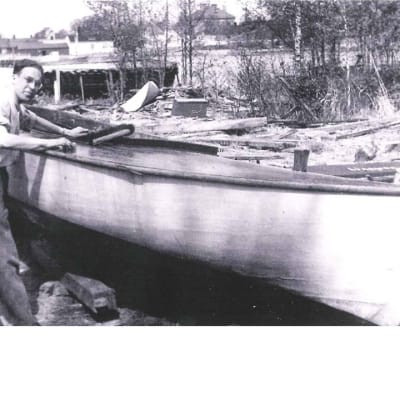 Börje Linderman år 1954
