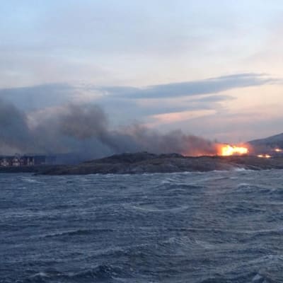 Brand i Småværet