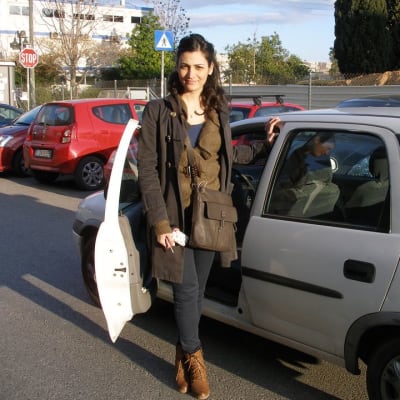 Ateenalainen Alexandra Kyriakidou joudutti ajokorttia 200 eurolla