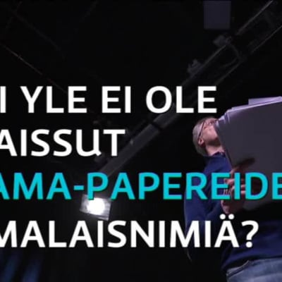 Uutisvideot: Miksi Panama-papereiden satoja suomalaisnimiä ei ole julkaistu? MOT:n tuottaja vastaa