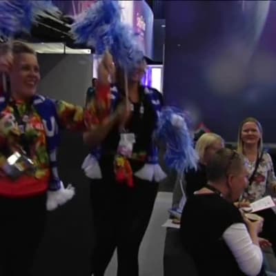 Uutisvideot: Tunnelmia euroviisujen backstagelta