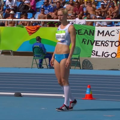 Rion olympialaiset: Linda Sandblomin karsintahypyt jäivät 189 senttiin