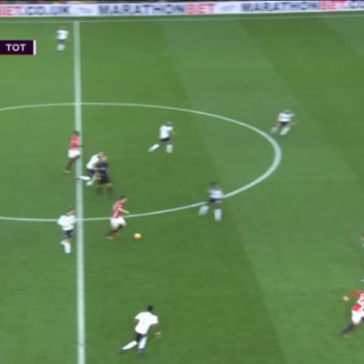 Valioliiga huippuhetket: Maalikooste: Manchester U - Tottenham
