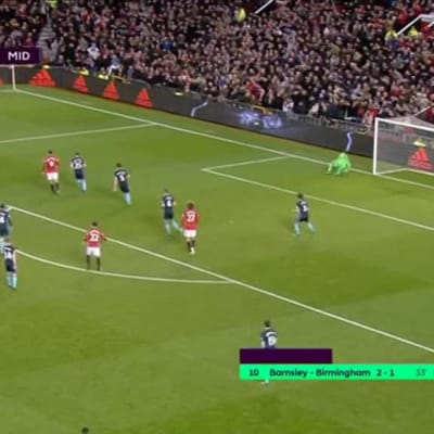 Valioliiga: Maalikooste: Manchester U - Middlesbrough