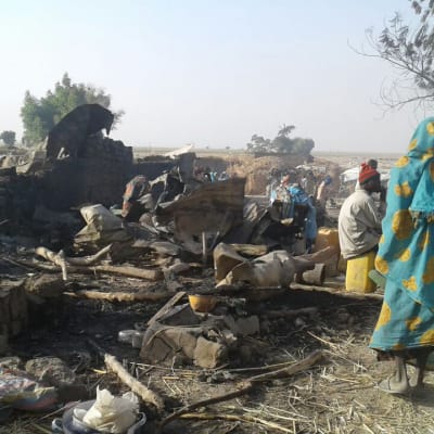 Nigeria ilmaisku Borno Rann