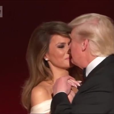 Uutisvideot: Donald ja Melania Trump avasivat virkaanastujaistanssiaiset Washingtonissa
