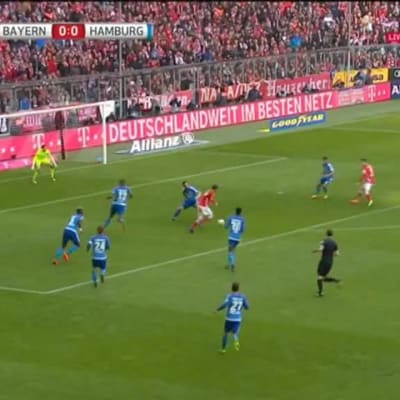 Urheilujuttuja: Bayern nöyryytti HSV:tä: 8–0!
