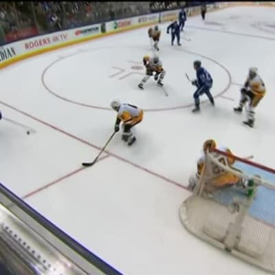 Kasperi Kapasen ensimmäinen maali NHL:ssä