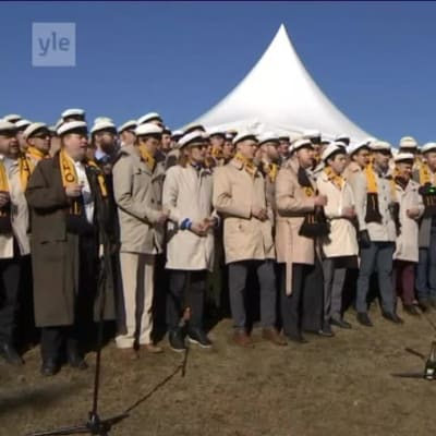 Uutisvideot: Laulut kajahtivat vapun kunniaksi Kaivopuistossa