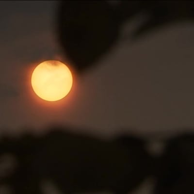 Uutisvideot: Tältä näytti punainen aurinko Helsingissä