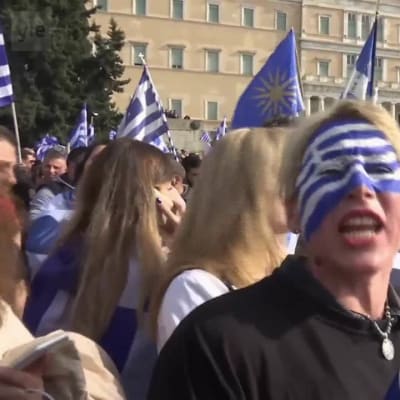 Uutisvideot: Mielenosoittajat liikeellä Ateenassa
