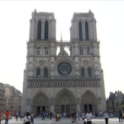 Uutisvideot: Notre Damen katedraali tarvitsee restaurointia