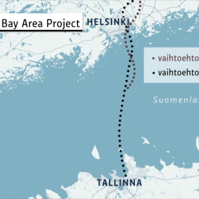 Saadaanko Helsingin ja Tallinnan välille tunneli?