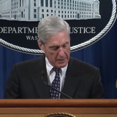 Erikoissyyttäjä Robert Mueller kommentoi ensimmäistä kertaa Venäjä-tutkintaa