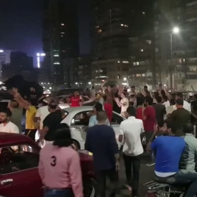 Protester i Egypten