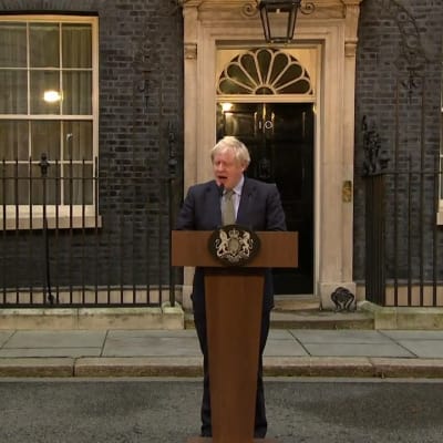 Boris Johnson korostaa brexit-sotkusta toipumista