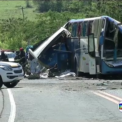 Vakava bussiturma Brasiliassa