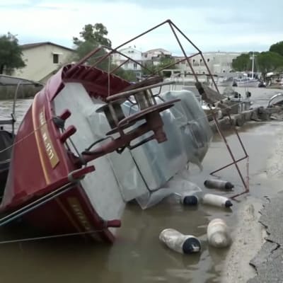 översvämningar på grekland