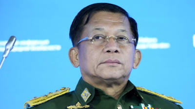 Juntans ledare Min Aung Hlain har utropat sig till premiärminister åtminstone fram till år 2023.