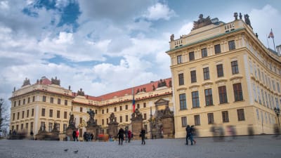 Presidentpalatset i Prag.
