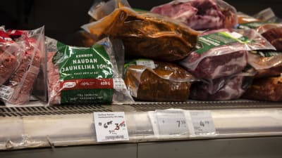 Priset på köttfärs har stigit.