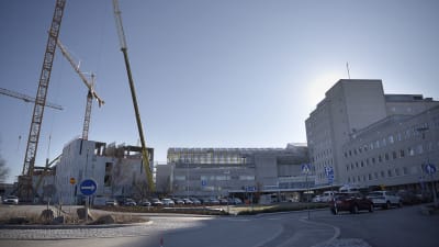 vid vy över framsidan av vasa centralsjukhus