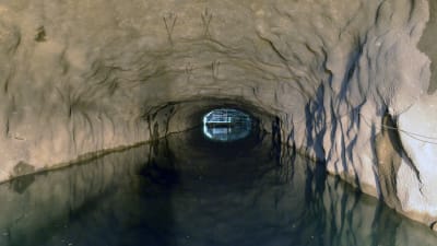 "Espan akku", bassäng för fjärrkylning under Esplanaden i Helsingfors.