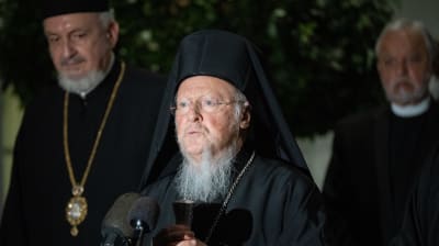 Konstantinopels ekumeniska patriark Bartholomeos.