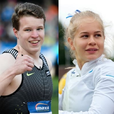 Viivi Lehikoinen, Samuel Purola och Saga Andersson.