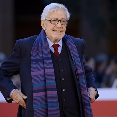 Ettore Scola saapuu ensi-iltaan Rooman elokuvajuhlilla lokakuussa 2015.