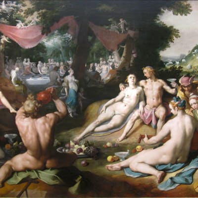 Cornelis Cornelisz van Haarlem – De bruiloft van Peleus en Thetis