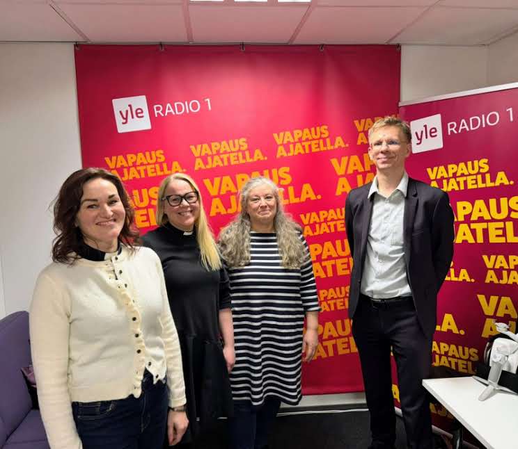 Elina Vaittinen, Kristiina Hyppölä. Anna Simojoki ja Panu Pokkinen.