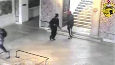 Terrorister på museum i Tunis